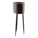 Metal pot three-legged standing - Material:  - Color:...