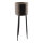 Metal pot three-legged standing - Material:  - Color: black/bronze - Size: 73cm X  Ø 25cm Tiefe 23cm