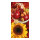 Motivdruck "Sonnenblume" aus Stoff   Info: SCHWER ENTFLAMMBAR