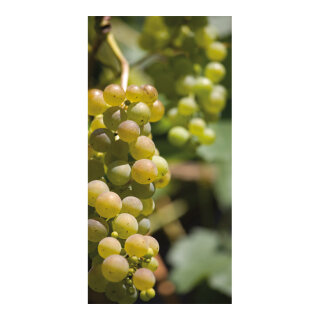 Banner "Grapes"  - Material: fabric - Color: green - Size: 180x90cm