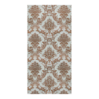 Banner "Baroque Wallpaper" fabric - Material:  - Color: white/brown - Size: 180x90cm