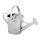 Zinc watering can with handles - Material:  - Color: silver - Size: 35x18x26cm