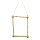 Display "Wooden Frame" with hanger and 3 hooks - Material:  - Color: natural-coloured - Size: 60x45cm