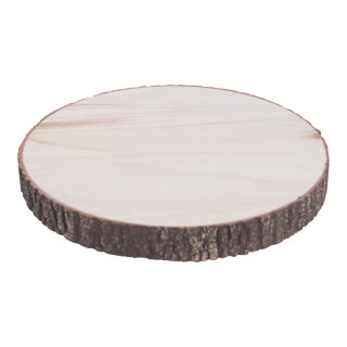 Wood bark wood covered with foam - Material:  - Color: brown - Size: H: 2cm X Ø20cm