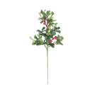 Mistletoe with berries - Material:  - Color: green/red -...