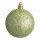 Weihnachtskugel, mint glitter      Groesse: Ø 6cm, 12 Stk./Blister