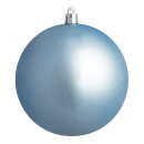 Weihnachtskugel, hellblau matt      Groesse:Ø 10cm...