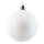 Weihnachtskugel, perlmutt glitter      Groesse: Ø 6cm, 12 Stk./Blister