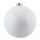 Christmas ball white glitter  - Material:  - Color:  - Size: Ø 14cm