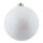 Christmas ball white glitter  - Material:  - Color:  - Size: Ø 14cm