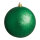 Weihnachtskugel, grün glitter      Groesse: Ø 14cm
