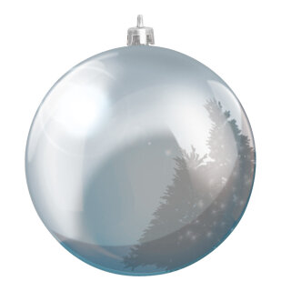 Weihnachtskugeln      Groesse: Ø 6cm, 12 Stk./Blister    Farbe: silber