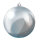 Weihnachtskugeln      Groesse: Ø 6cm, 12 Stk./Blister    Farbe: silber
