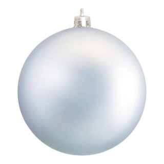 Weihnachtskugeln      Groesse: Ø 8cm, 6 Stk./Blister    Farbe: mattsilber
