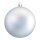 Weihnachtskugeln      Groesse: Ø 8cm, 6 Stk./Blister    Farbe: mattsilber