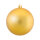 Weihnachtskugel      Groesse: Ø 14cm    Farbe: mattgold
