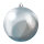 Weihnachtskugel      Groesse: Ø 20cm    Farbe: silber