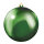 Christmas ball green 12 pcs./blister made of plastic - Material: flame retardent according to B1 - Color: green - Size: Ø 6cm