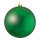 Weihnachtskugeln      Groesse: Ø 6cm, 12 Stk./Blister    Farbe: mattgrün