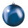 Christmas ball blue 6 pcs./blister made of plastic - Material: flame retardent according to B1 - Color: blue - Size: Ø 8cm