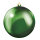 Christmas ball green 6 pcs./blister made of plastic - Material: flame retardent according to B1 - Color: green - Size: Ø 8cm