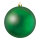Weihnachtskugel      Groesse: Ø 14cm    Farbe: mattgrün