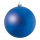 Weihnachtskugel      Groesse: Ø 20cm    Farbe: mattblau