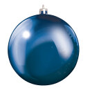 Weihnachtskugel-Kunststoff  Größe:Ø 25cm,  Farbe: blau