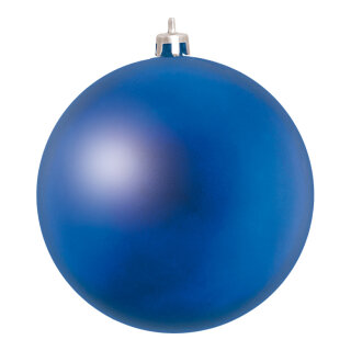 Weihnachtskugel      Groesse: Ø 25cm    Farbe: mattblau