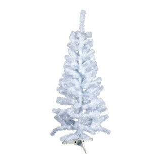 Noble fir with stand slim line 169 tips - Material:  - Color: white - Size: 150cm X Ø65cm