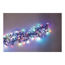 Cluster light chain with 192 ball-shaped LEDs IP44 plug...