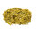 Foil scatter material different shapes - Material:  - Color: gold - Size: 100 Gr.