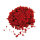 Folien-Streumaterial verschiedene Formen     Groesse: 100g    Farbe: rot