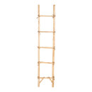 Holzleiter mit 5 Sprossen     Groesse: 180x40cm    Farbe:...