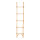 Wooden ladder with 5 rungs     Size: 180x40cm    Color: natural-coloured