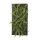 Fern plate panel in bark finish - Material: decorated with ferns - Color: black/green - Size: 100x50cm