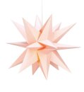 Skillinge 3 D Papierstern pink, mit extra Stromkabel