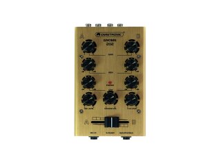 OMNITRONIC GNOME-202 Mini Mixer gold