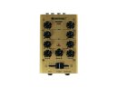 OMNITRONIC GNOME-202 Mini-Mixer gold