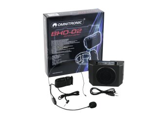 OMNITRONIC BHD-02 Waistband Amplifier