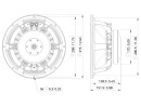 LAVOCE WAF122.50 12" Woofer, Ferrite, Magnet Aluminium Basket Driver