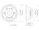 LAVOCE WAF153.00 15" Woofer, Ferrite, Magnet Aluminium Basket Driver