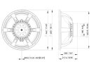 LAVOCE SAN184.02 18" Subwoofer Neodymium Magnet Aluminium Basket Driver