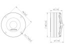 LAVOCE DN10.17 1" Compression Driver Neodymium Magnet