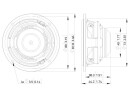 LAVOCE FSN030.71 3 Zoll  Breitbandlautsprecher, Neodym, Stahlkorb