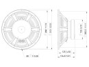 LAVOCE WSF121.70G 12 Zoll  Gitarrenlautsprecher, Ferrit, Stahlkorb