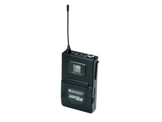 OMNITRONIC UHF-502 Bodypack incl. 823-832MHz Lavalier (CH B orange)