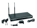 RELACART UR-222D 2-channel UHF Receiver 823-832 + 863-865...