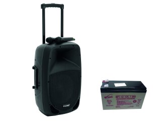 OMNITRONIC Set MES-12BT2 + Battery