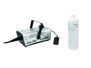 EUROLITE Set Snow 3001 Snow Machine + Snow Fluid 1l
